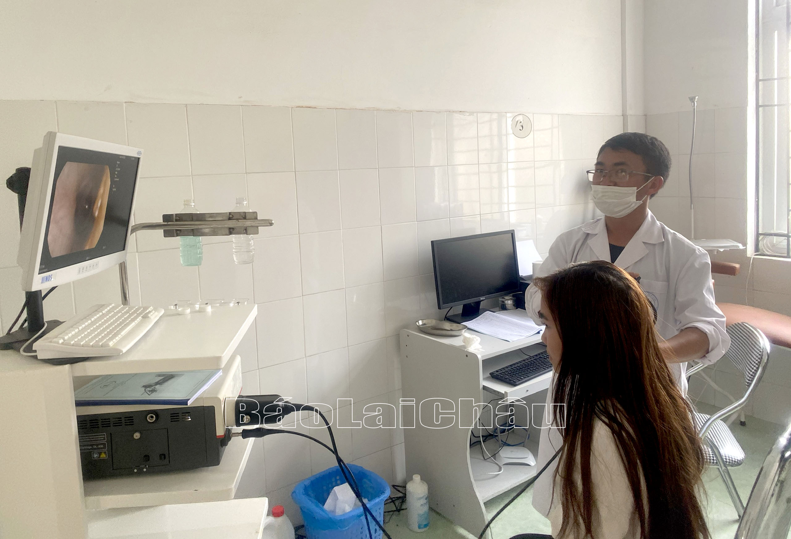 Nhờ đầu tư các thiết bị máy móc hiện đại Trung tâm Y tế huyện Sìn Hồ đáp ứng nhu cầu khám chữa bệnh cho người dân.